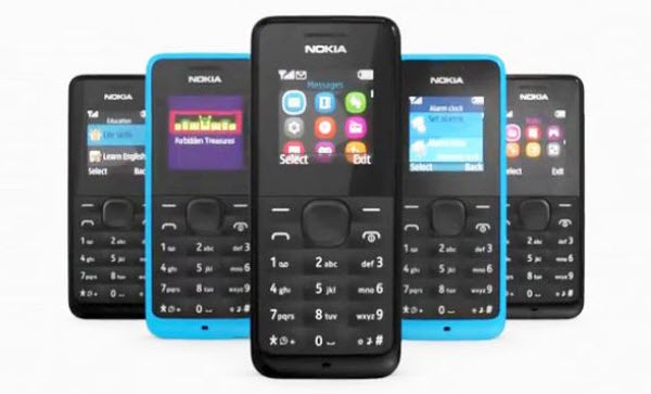 Nokia 105 and Nokia 301