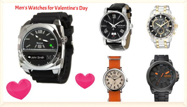 Happy Valentine’s Day 2016 Gift for Him (Boyfriend-Husband) - Watches