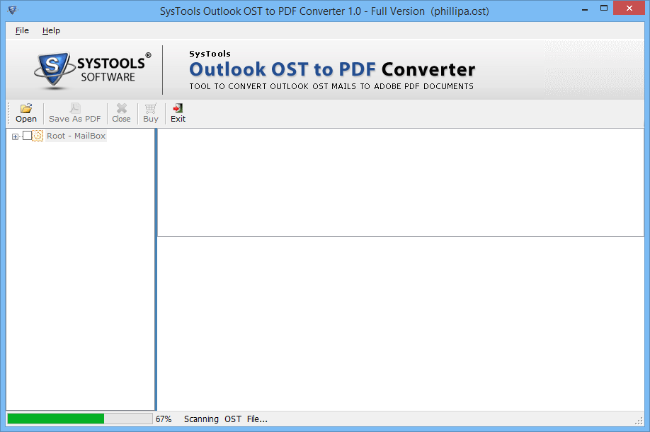 OST to PDF Converter 2