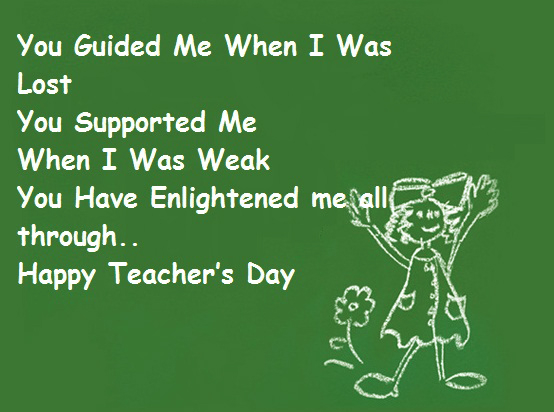 Happy Teachers Day Quotes in English