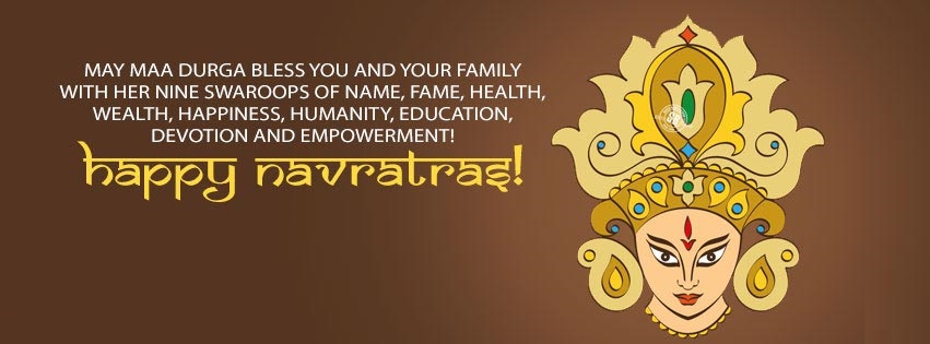 Navratri Durga Facebook Cover Photo Banners Free Download