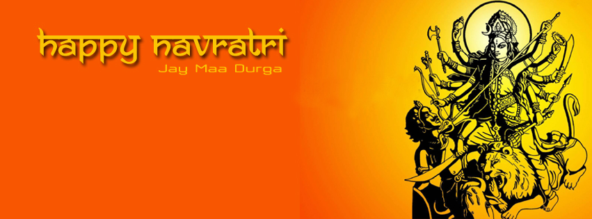 Navratri Durga Maa FB Covers Banners Free Download