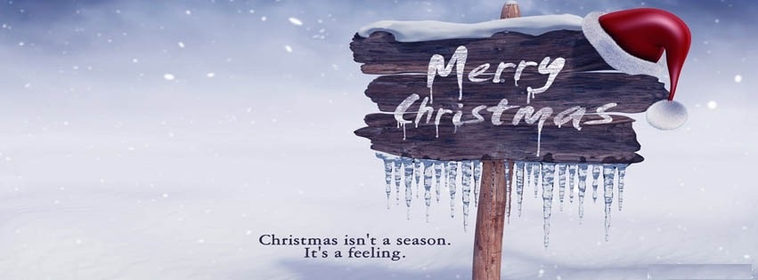 Merry Christmas Facebook Cover Photos, Banner 2015