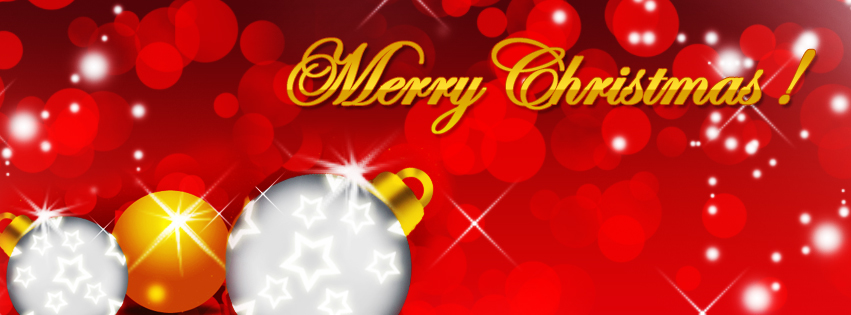 Merry Christmas Facebook Cover Photos Banners for DP profile