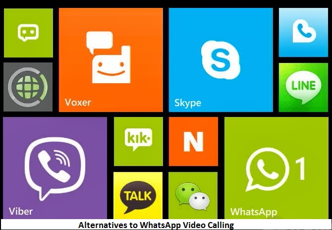 Alternatives to WhatsApp Video Calling