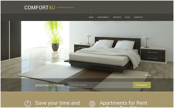 Apartments for Rent WordPress Theme