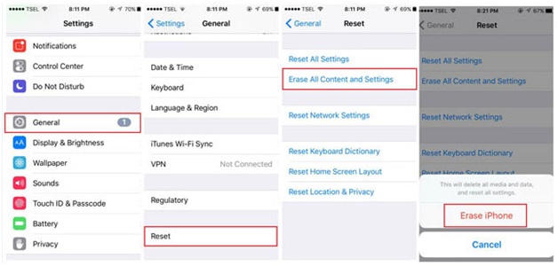 erase iPhone without iCloud Password