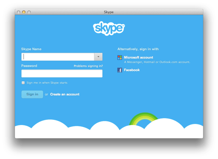 Instant Messenger for Mac Skype