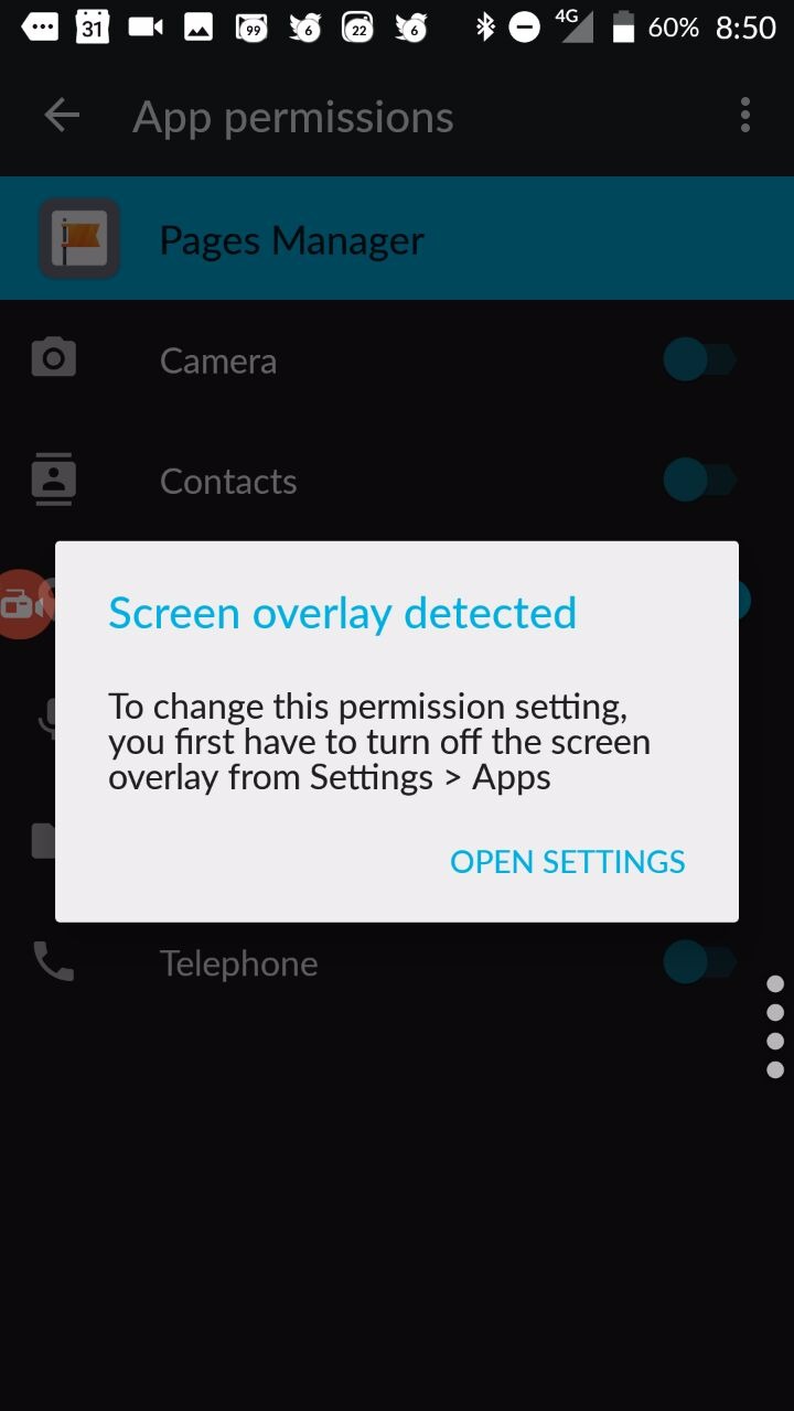 Fix Screen Overlay Detected On Any Android Device