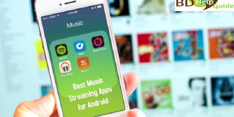 Top 5 Music streaming apps