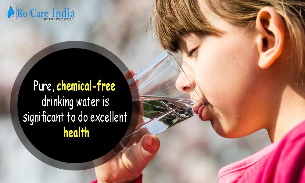Pure, chemicalfree drinking water is significant to do excellent health Techicy