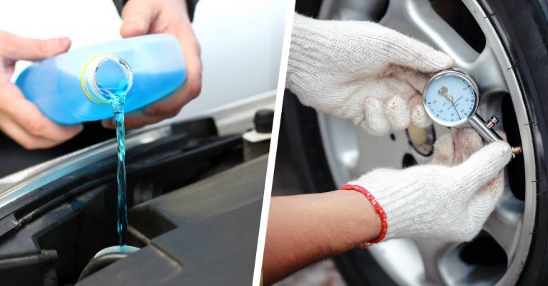 Car Fluids and Tire Pressure- why Inspect