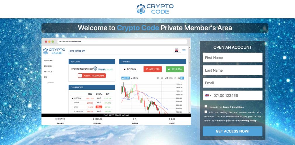 Crypto Trading With Crypto-Code