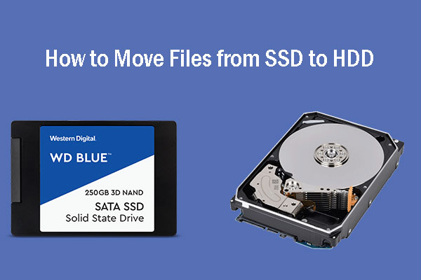 Transfer Files From SSD To HDD