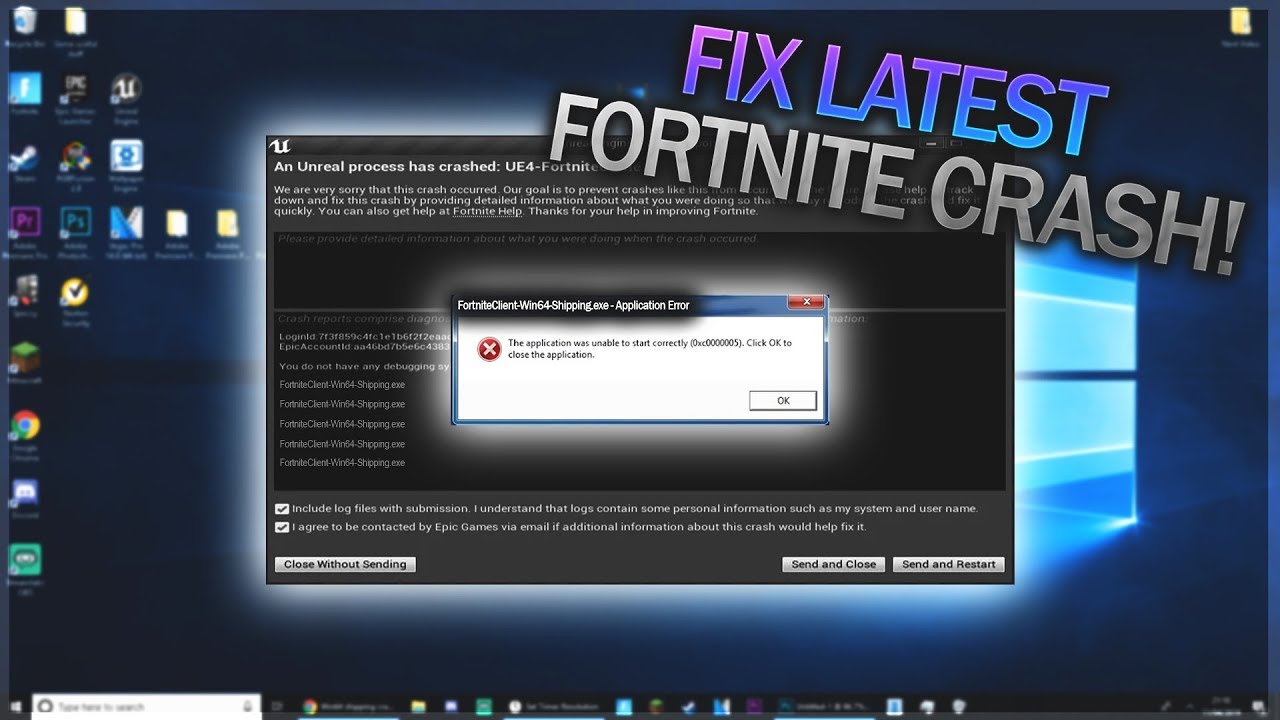 Fix Fortnite Keeps Crashing PC Issue