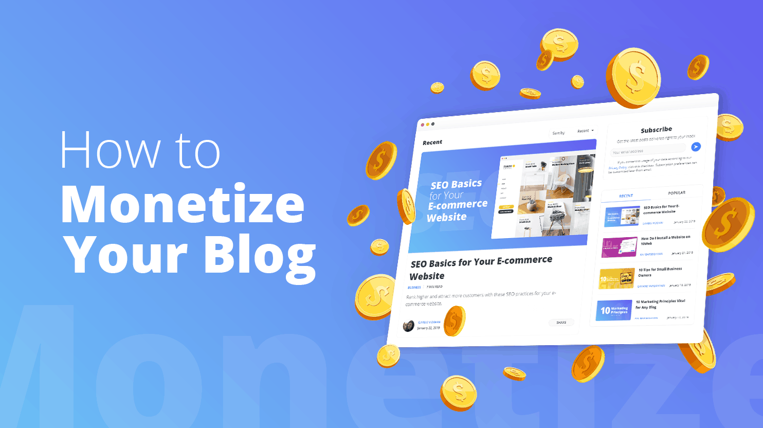 How To Monetize a Blog