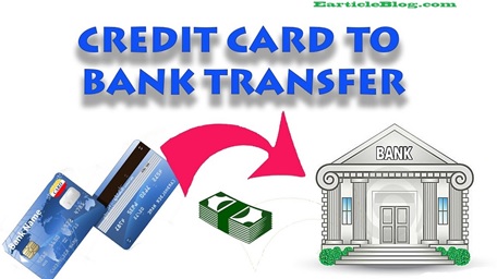 Transfer Money from Credit Card to Bank Account
