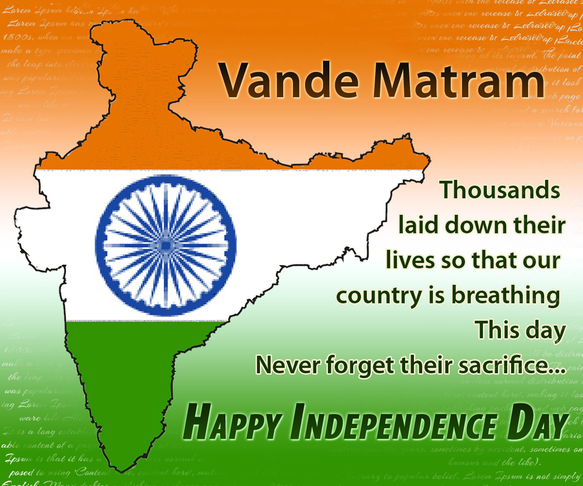 Happy India Independence Day Whatsapp Status and Facebook Messages ...
