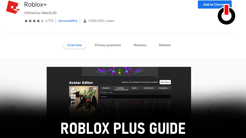 Roblox Plus Extension Guide
