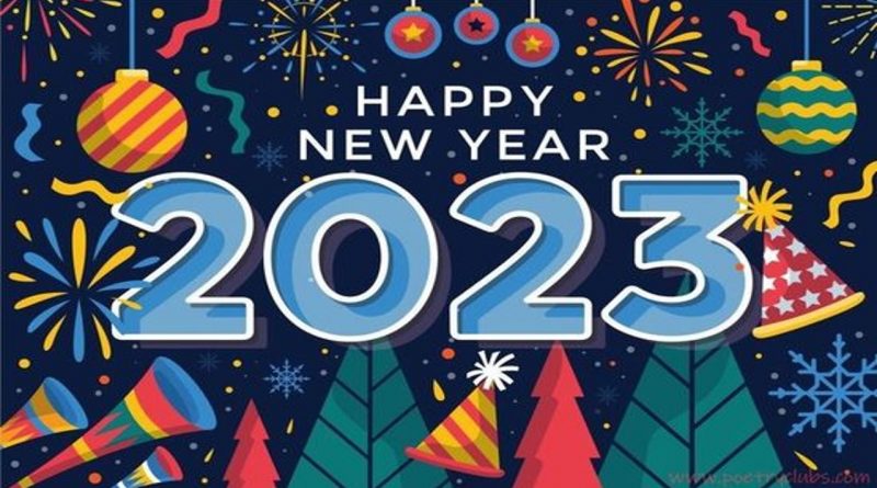 Happy New Year 2023 -2