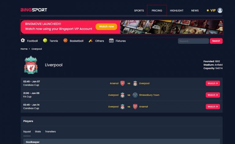 How to watch the Liverpool game live? - Best Live Streaming Platforms