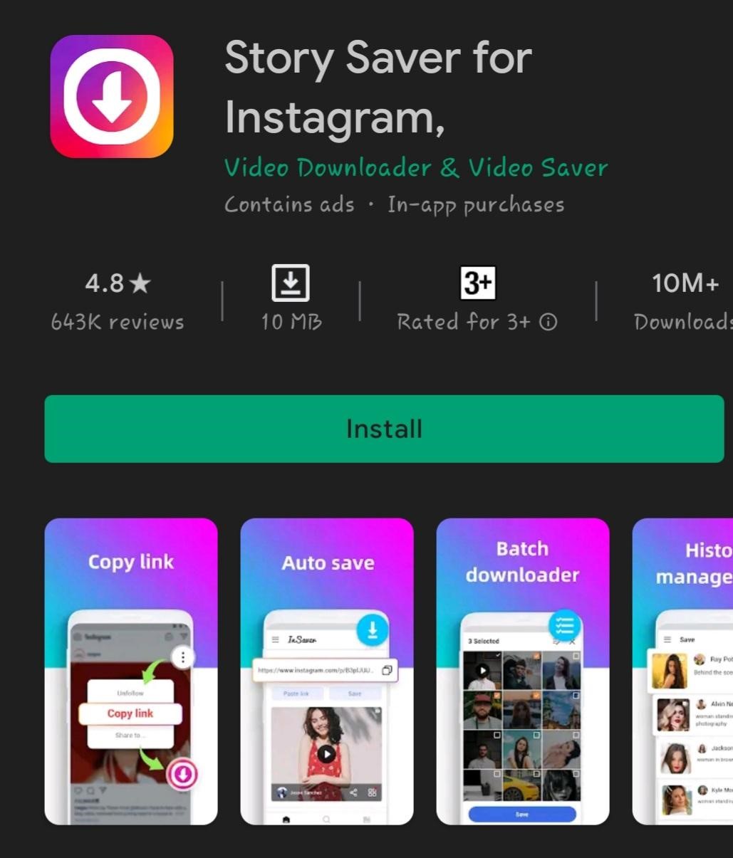 Download Instagram Story App For Android