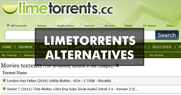 Lime Torrents for Movies