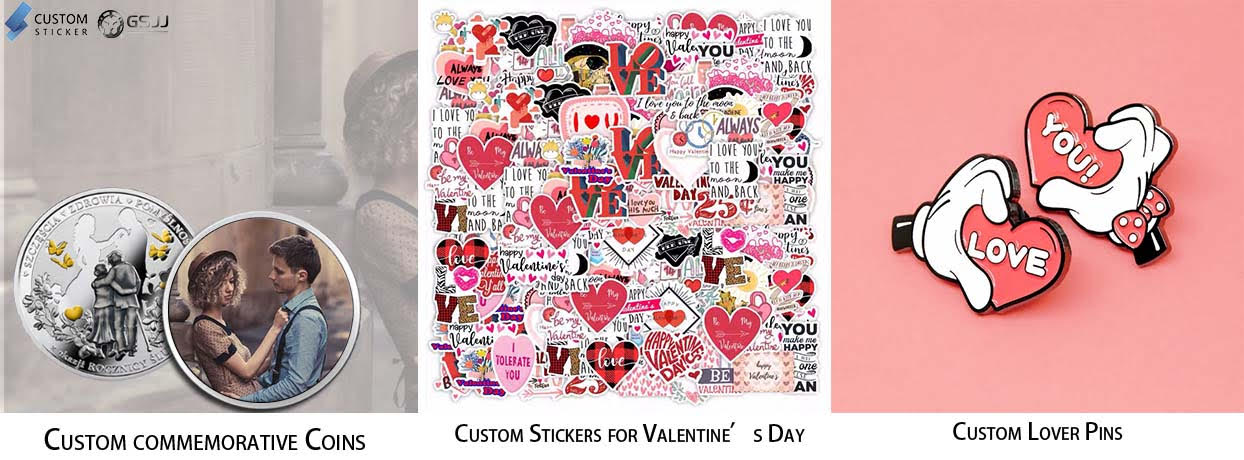 Valentine's Day stickers