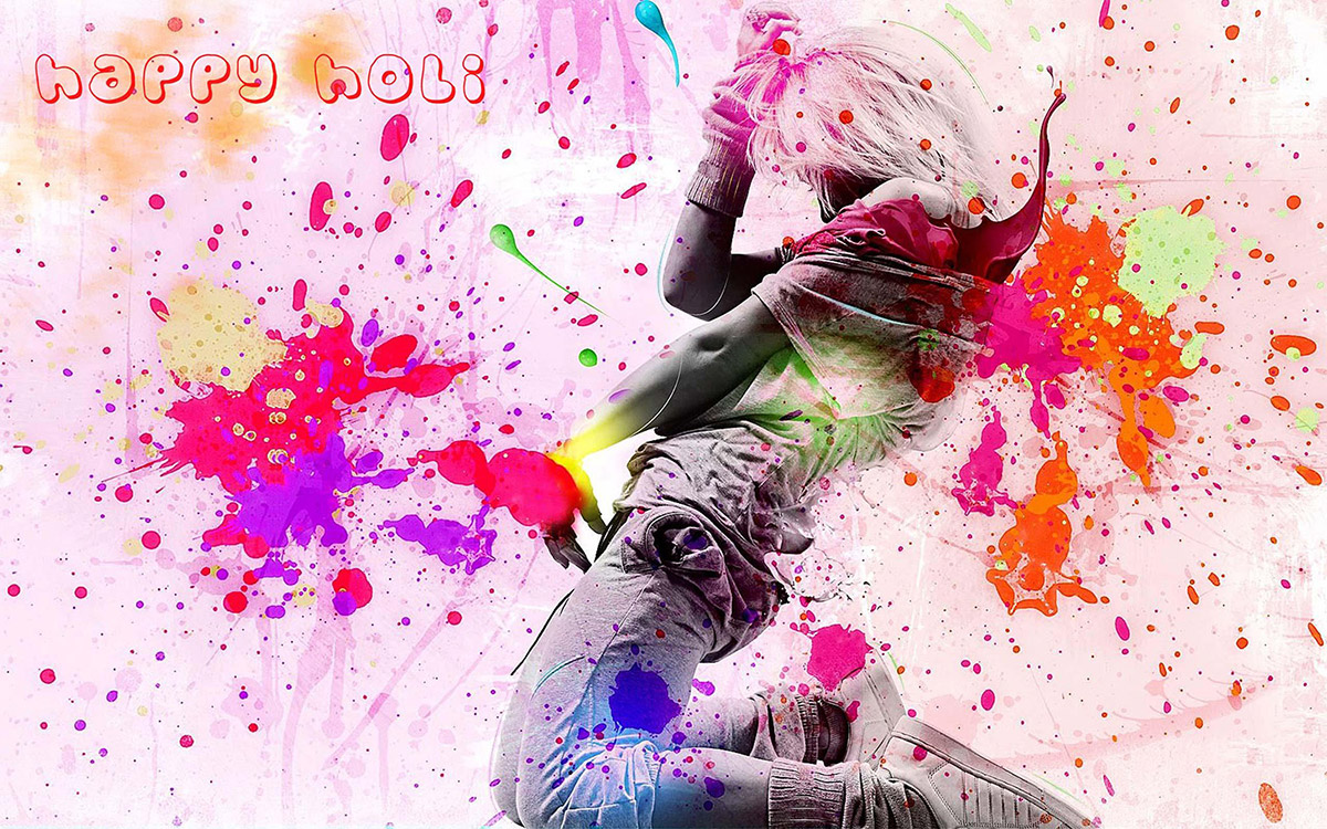 Download Holi HD Images, Wallpapers, Pics