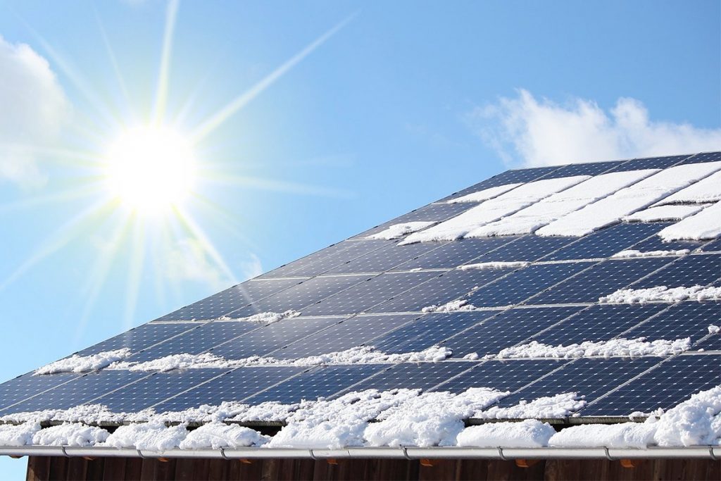 Solar Panels Work During The Winter