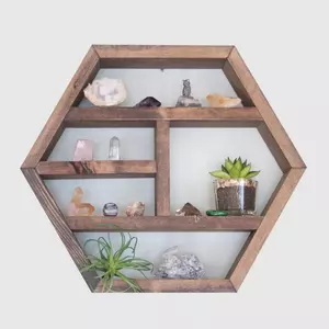 Hexagonal Shelves for Decorations