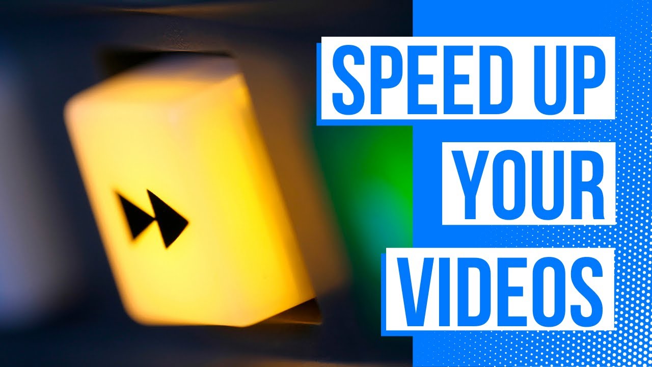 Speed Up a Video Offline & Online