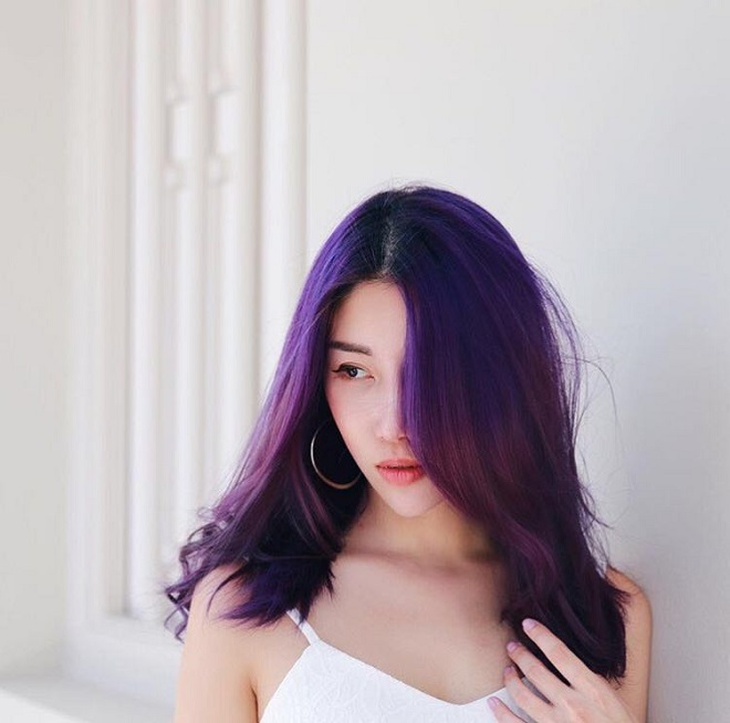 Best Purple Hair Color Outfit Ideas 