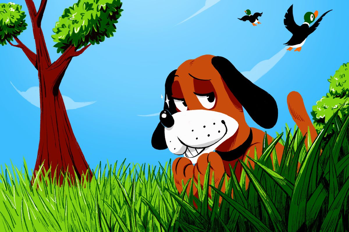 Dog from Duck Hunt