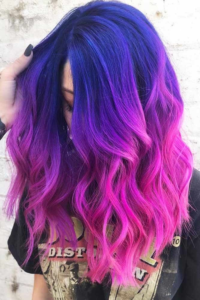 Purple, Pink, And Blue