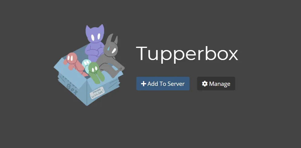 Tupperbox Discord