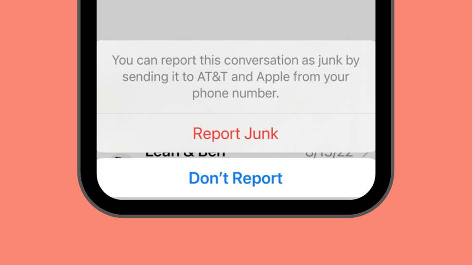 Report Junk Messages or Spam Texts in the Messages App