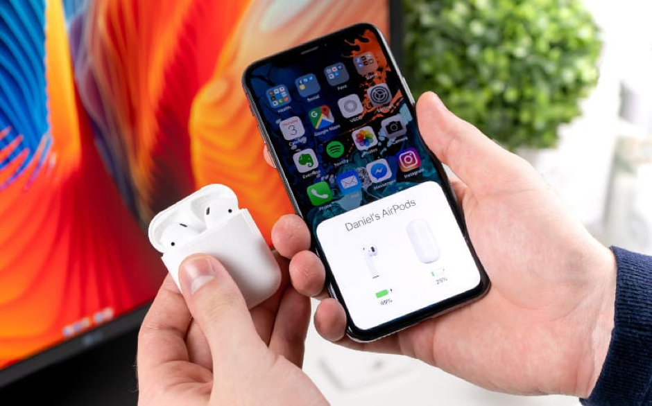 Pairing the Receiver to the AirPods