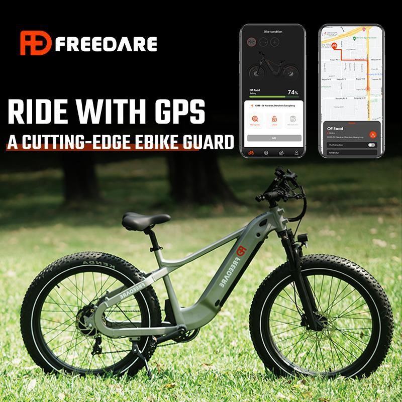 FREEDARE First Smart Fat Tire E-Bike