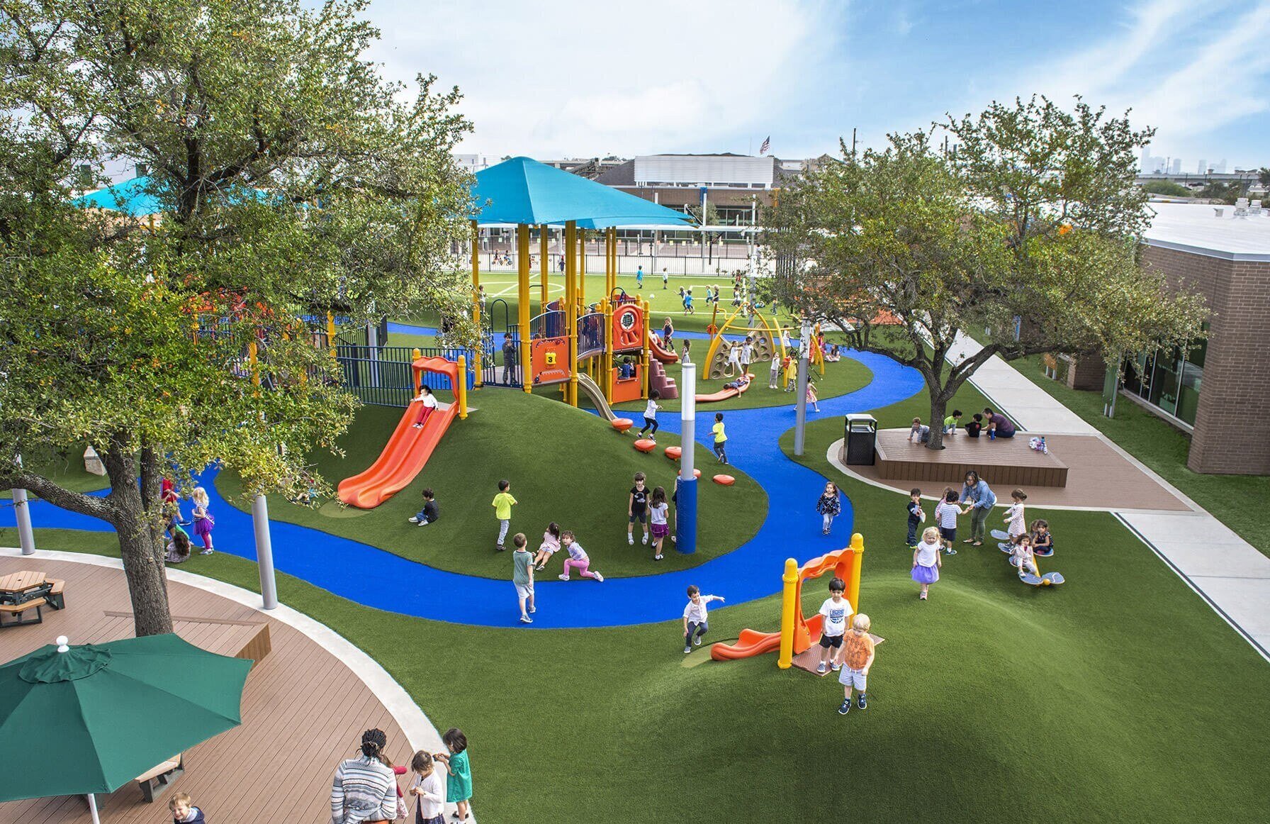 Exploring Commercial Playground Set Options for Schools