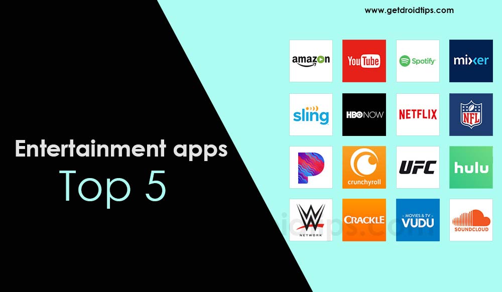 Entertainment Apps for Android
