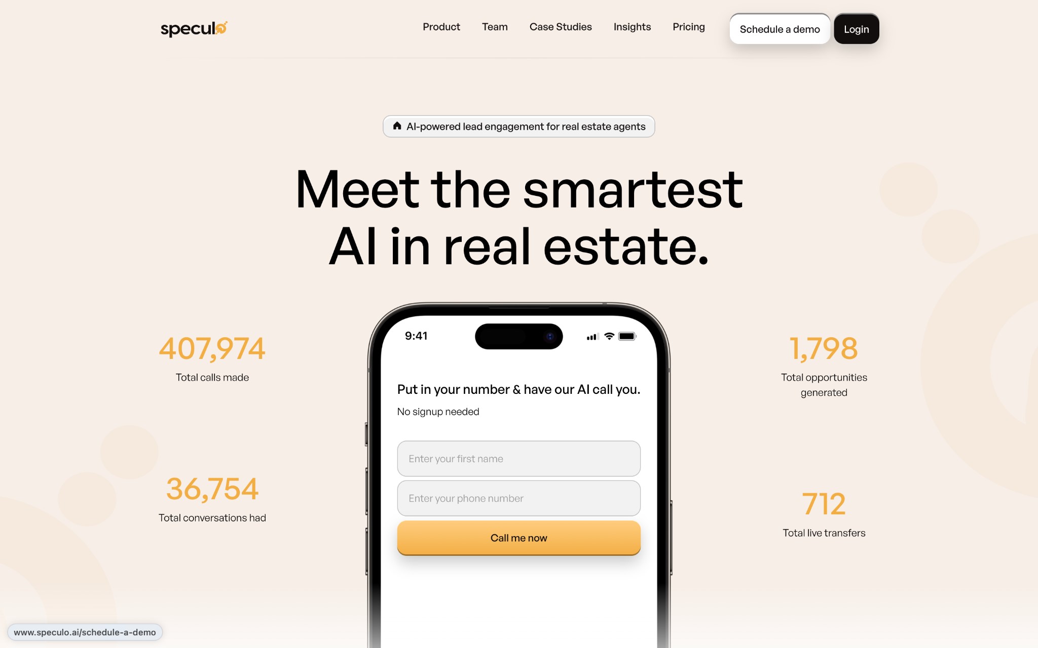 Speculo AI’s Website Revamp