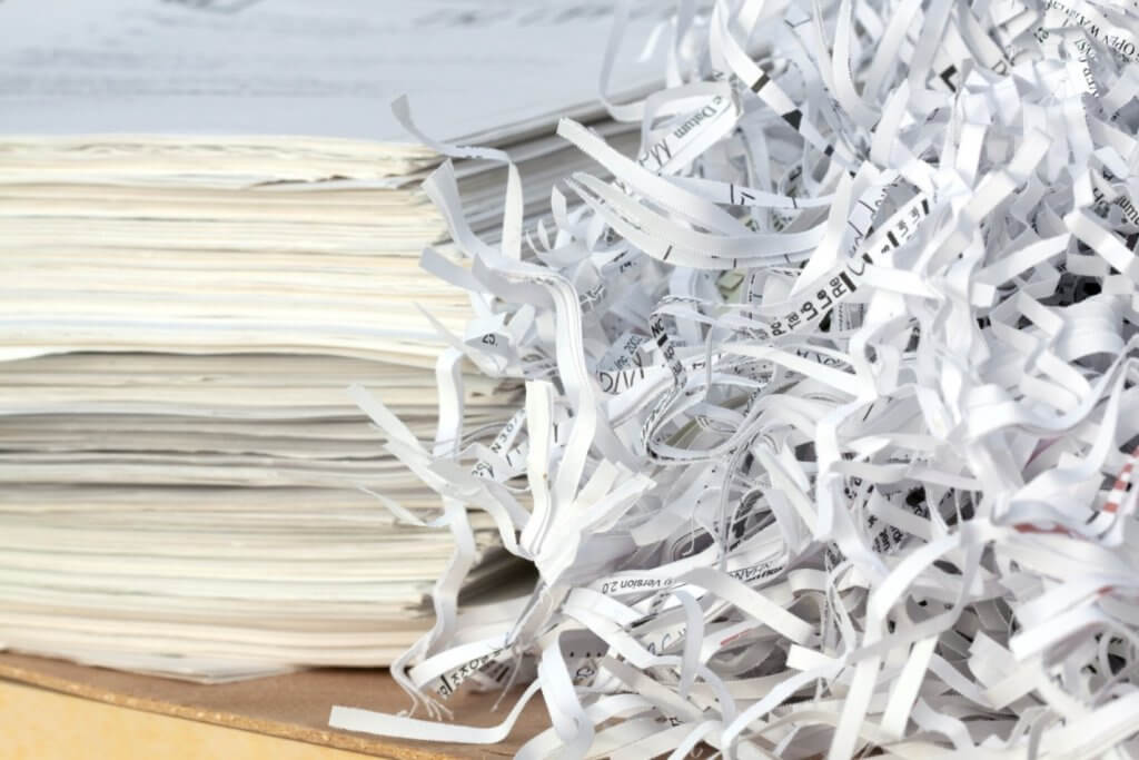 Bulk Document Shredding