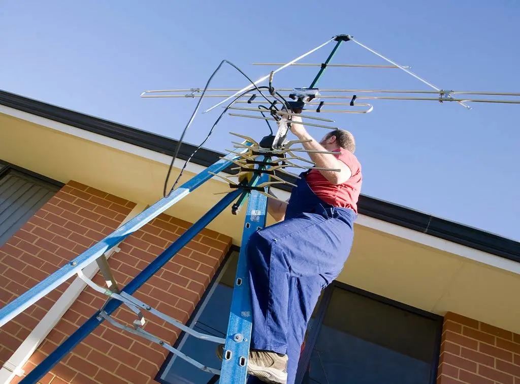 High-Gain TV Aerial Installation