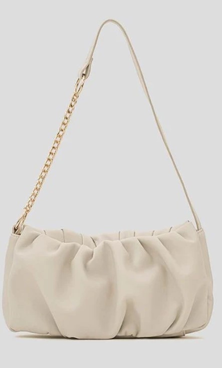 Irene Soft Gathered Shoulder Bag
