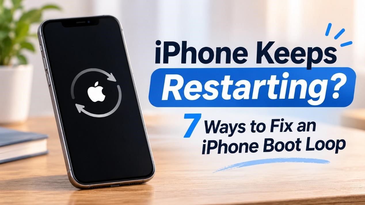 iPhone Keeps Restarting-7 Ways to Fix an iPhone Boot Loop